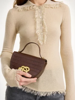 By Malene Birger Cebelle Schultertasche aus Leder^ Taschen