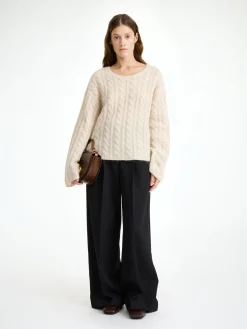 By Malene Birger Cierra Zopfstrickpullover^ Strickmode