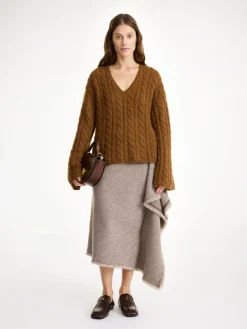 By Malene Birger Cimone Zopfstrickpullover^ Strickmode