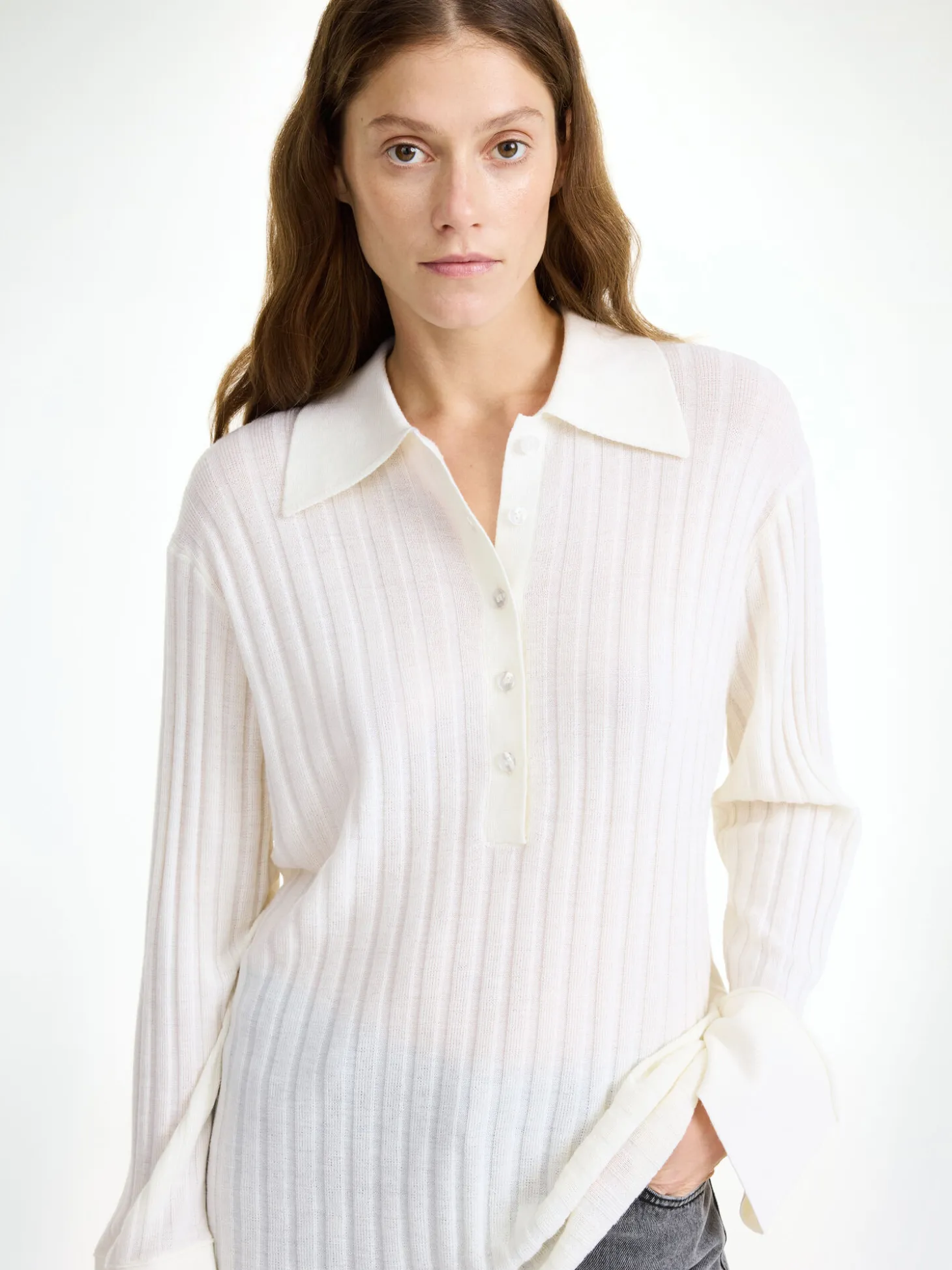 By Malene Birger Delphine Merinowoll-Pullover^ Strickmode
