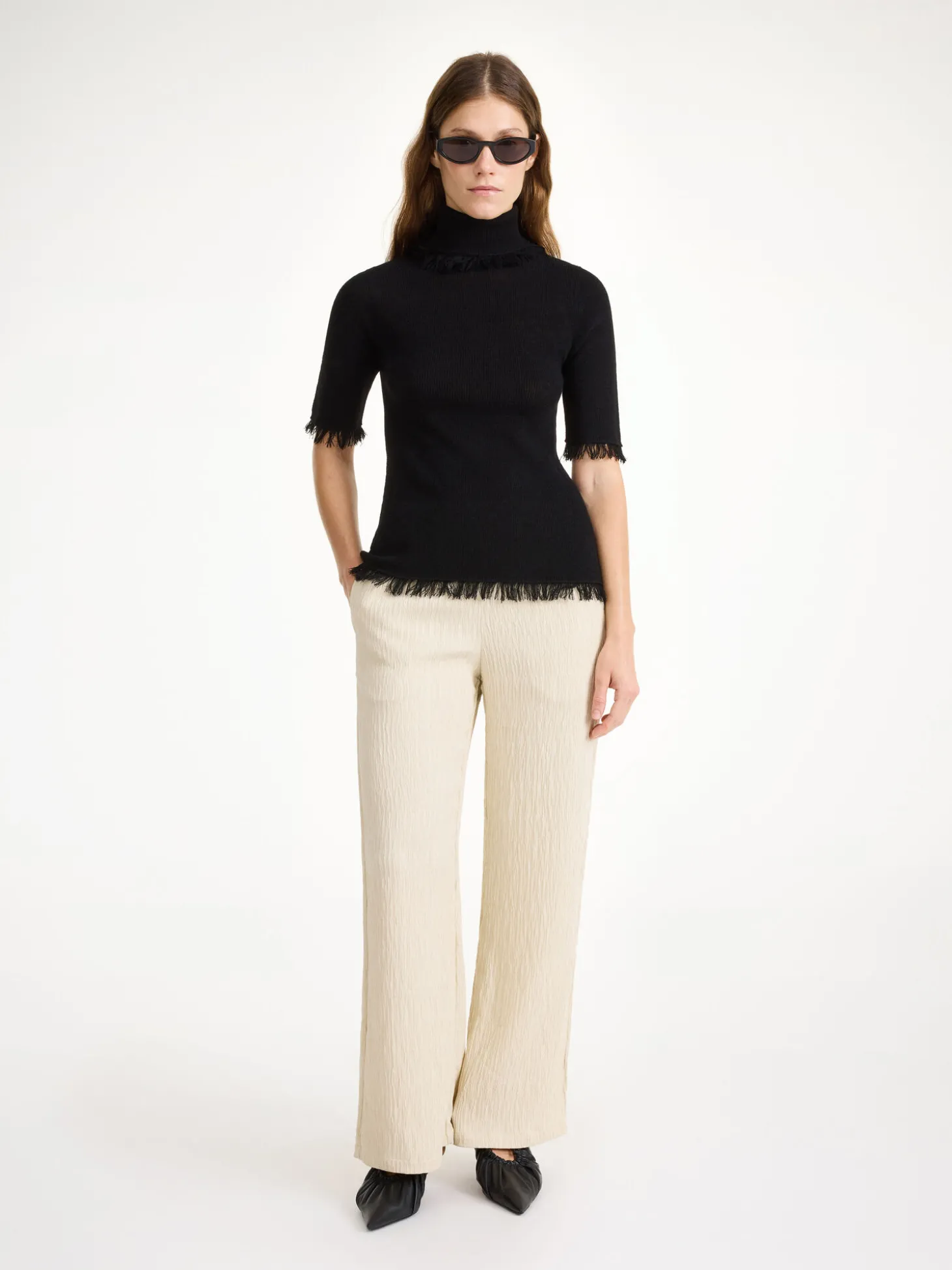 By Malene Birger Jaxa Top aus Wollmischung^ Strickmode