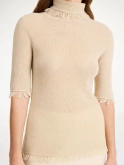 By Malene Birger Jaxa Top aus Wollmischung^ Strickmode