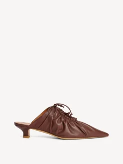 By Malene Birger Masey Mules aus Leder^ Schuhe