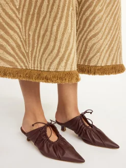 By Malene Birger Masey Mules aus Leder^ Schuhe