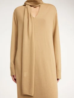 By Malene Birger Merrieta Maxikleid aus Wolle^ Kleider | Strickmode