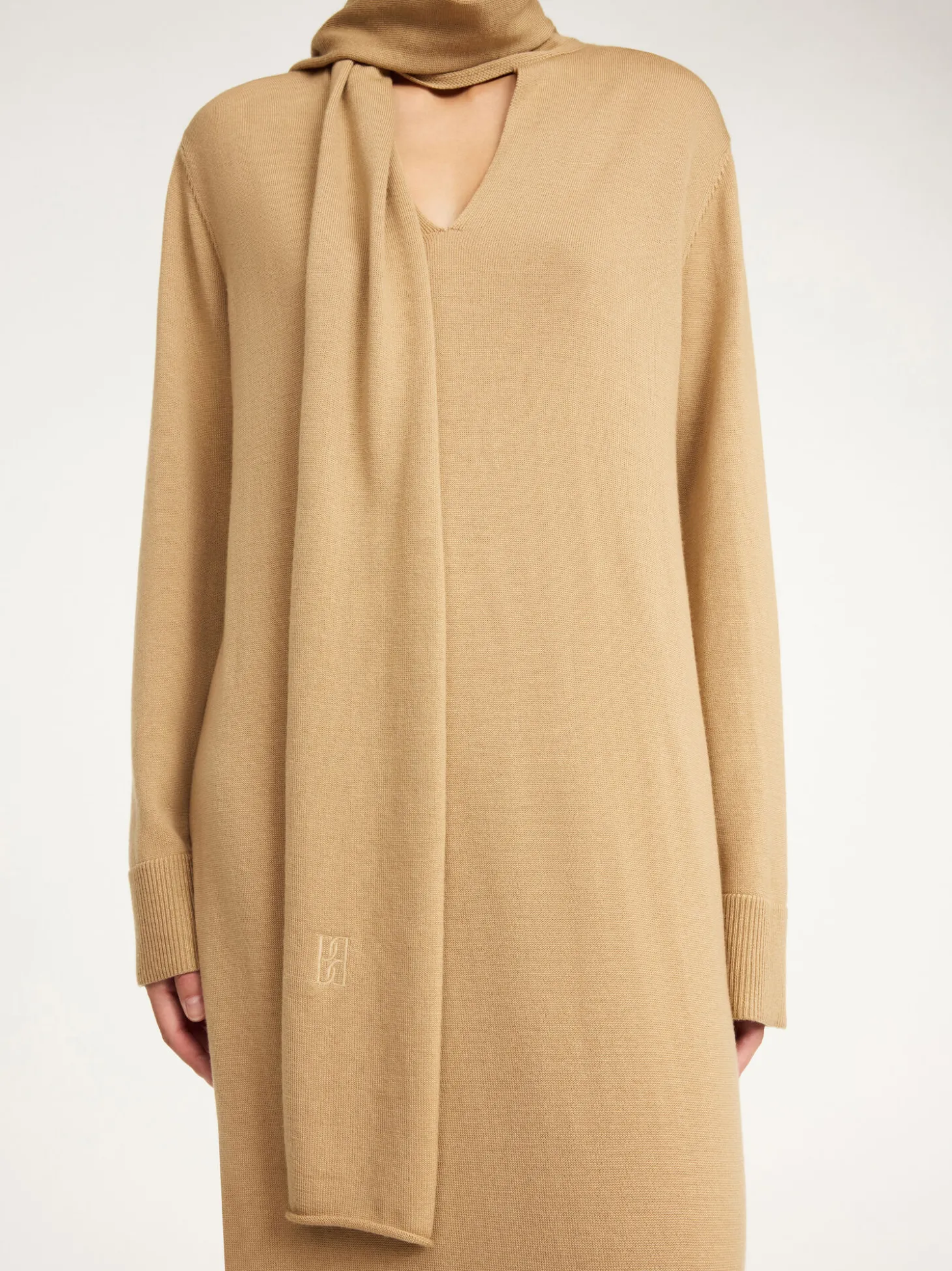 By Malene Birger Merrieta Maxikleid aus Wolle^ Kleider | Strickmode