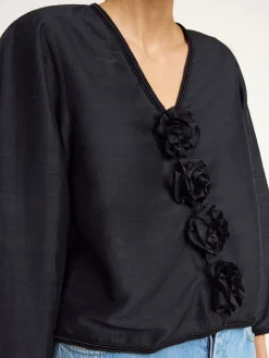 By Malene Birger Mineas Seidenoberteil^ Tops & Blusen