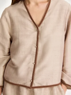 By Malene Birger Mineas Seidenoberteil^ Tops & Blusen