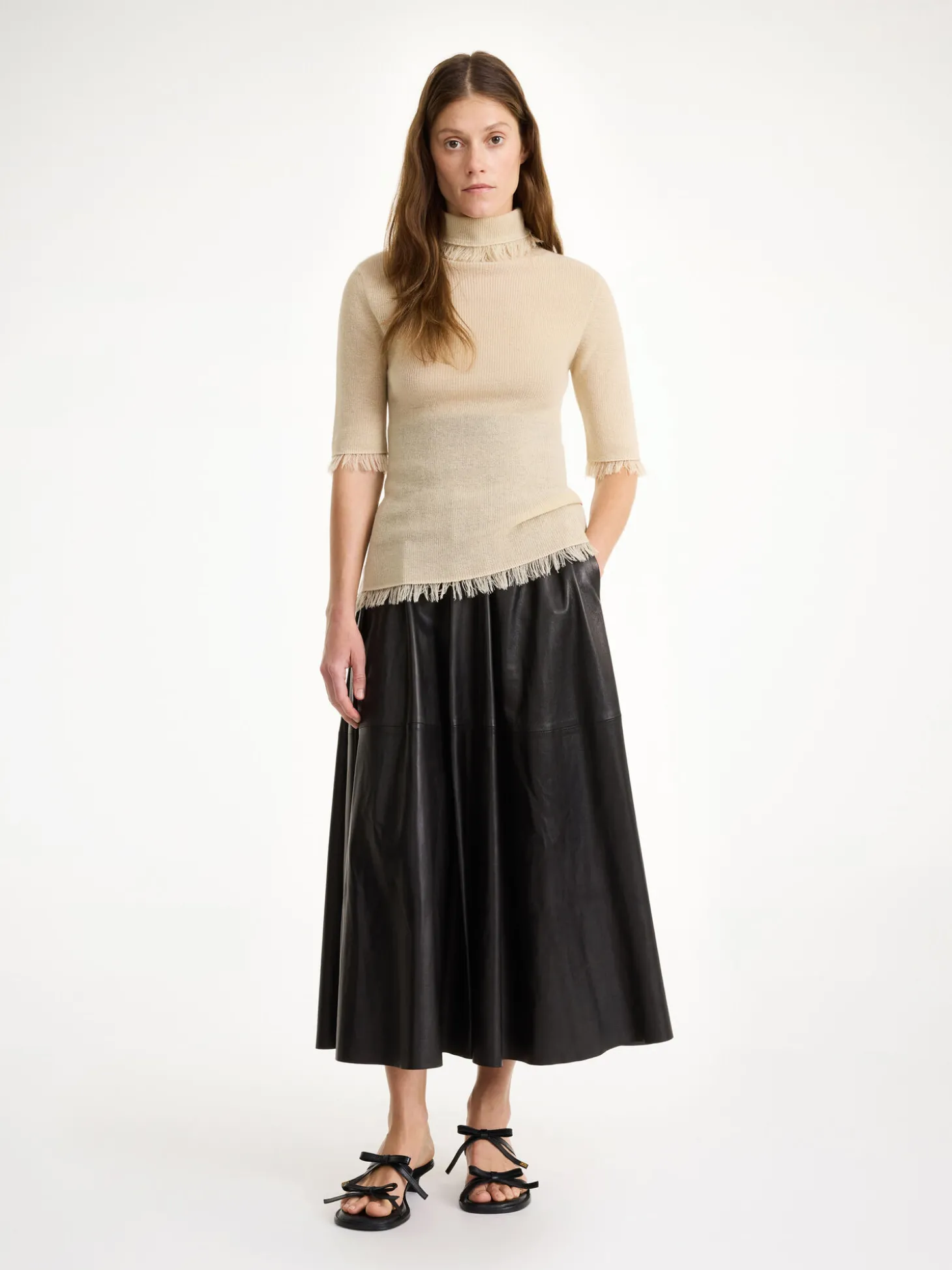 By Malene Birger Mivilo Midirock aus Leder^ Röcke