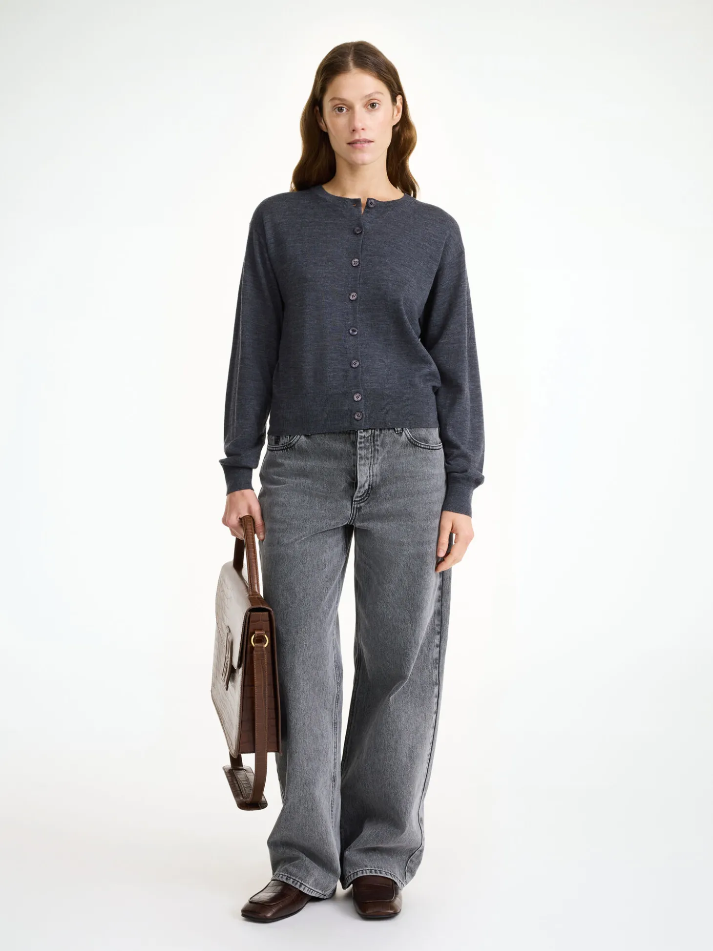 By Malene Birger Montie Cardigan aus Merinowolle^ Strickmode