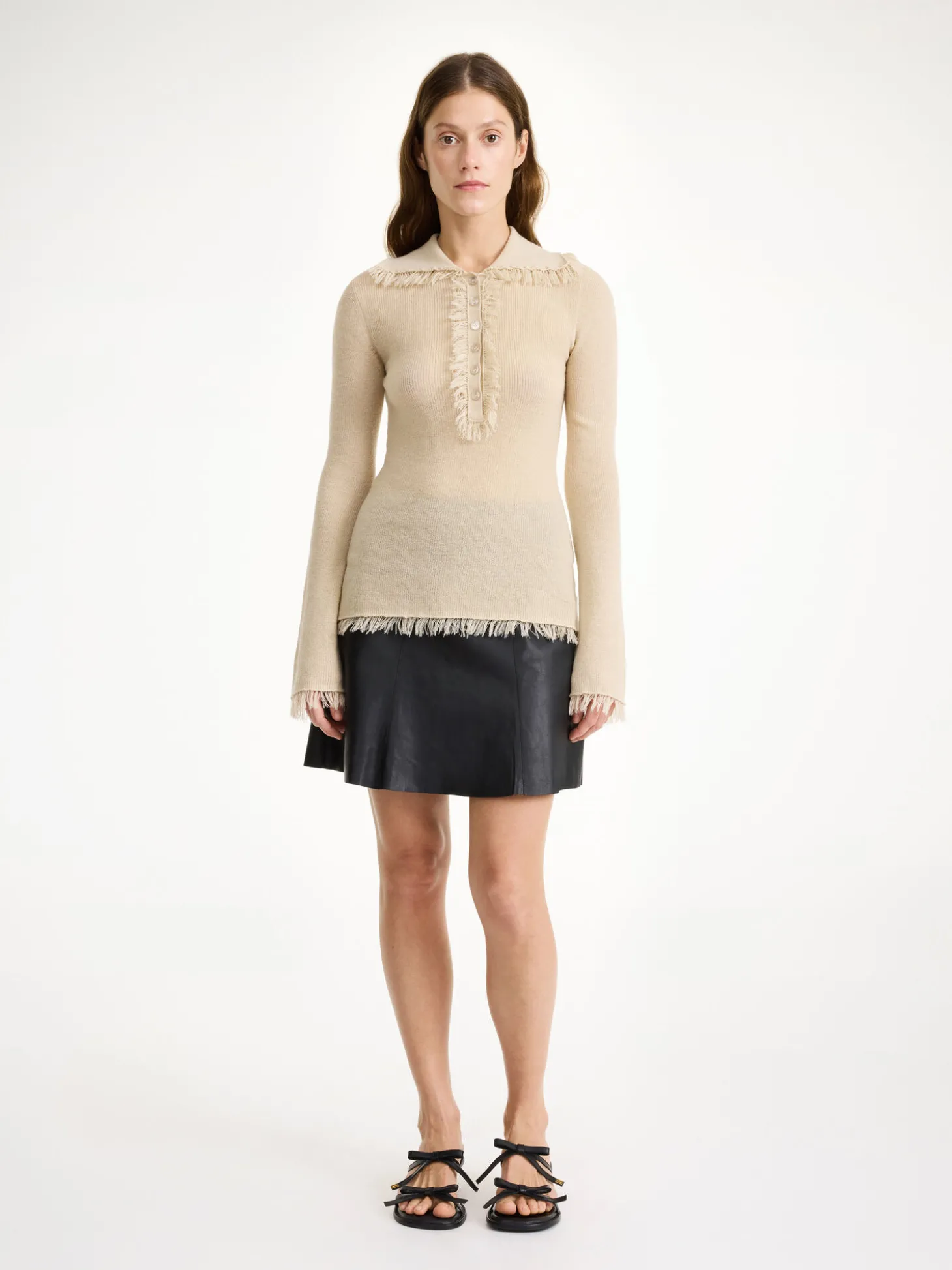 By Malene Birger Naommi Minirock aus Leder^ Röcke