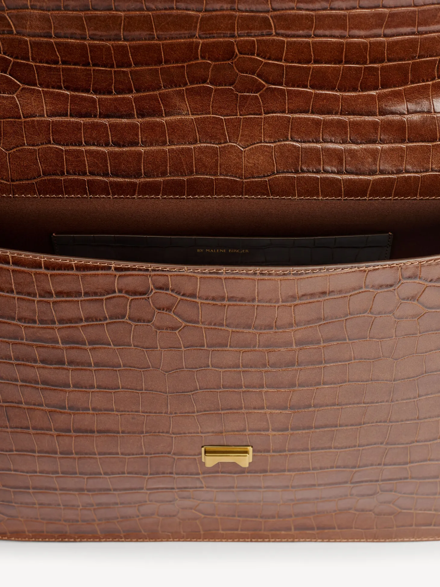 By Malene Birger Ronlas Schultertasche aus Leder^ Taschen