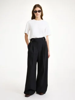 By Malene Birger Taal High-Waist Bügelfaltenhose^ Hosen
