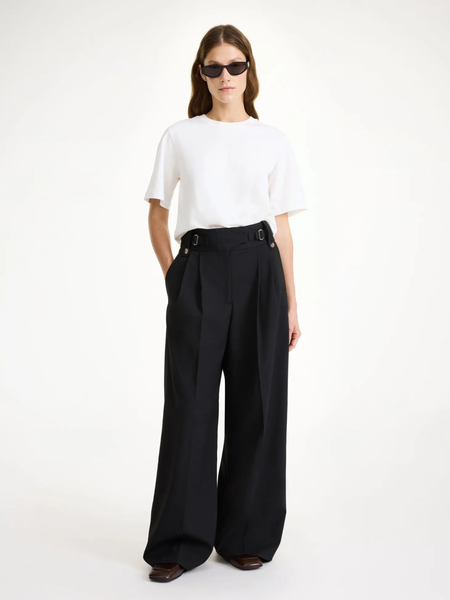 By Malene Birger Taal High-Waist Bügelfaltenhose^ Hosen