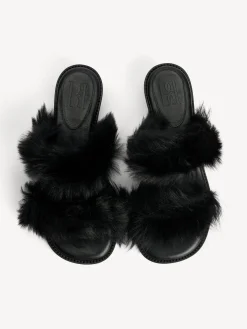 By Malene Birger Tianna Sandalen aus Schafsfell^ Schuhe