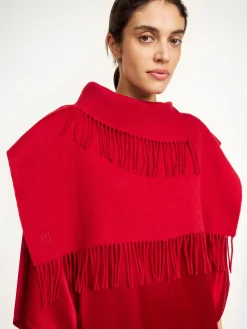 By Malene Birger Turtla Wollbrustlatz mit Fransen^ Schals