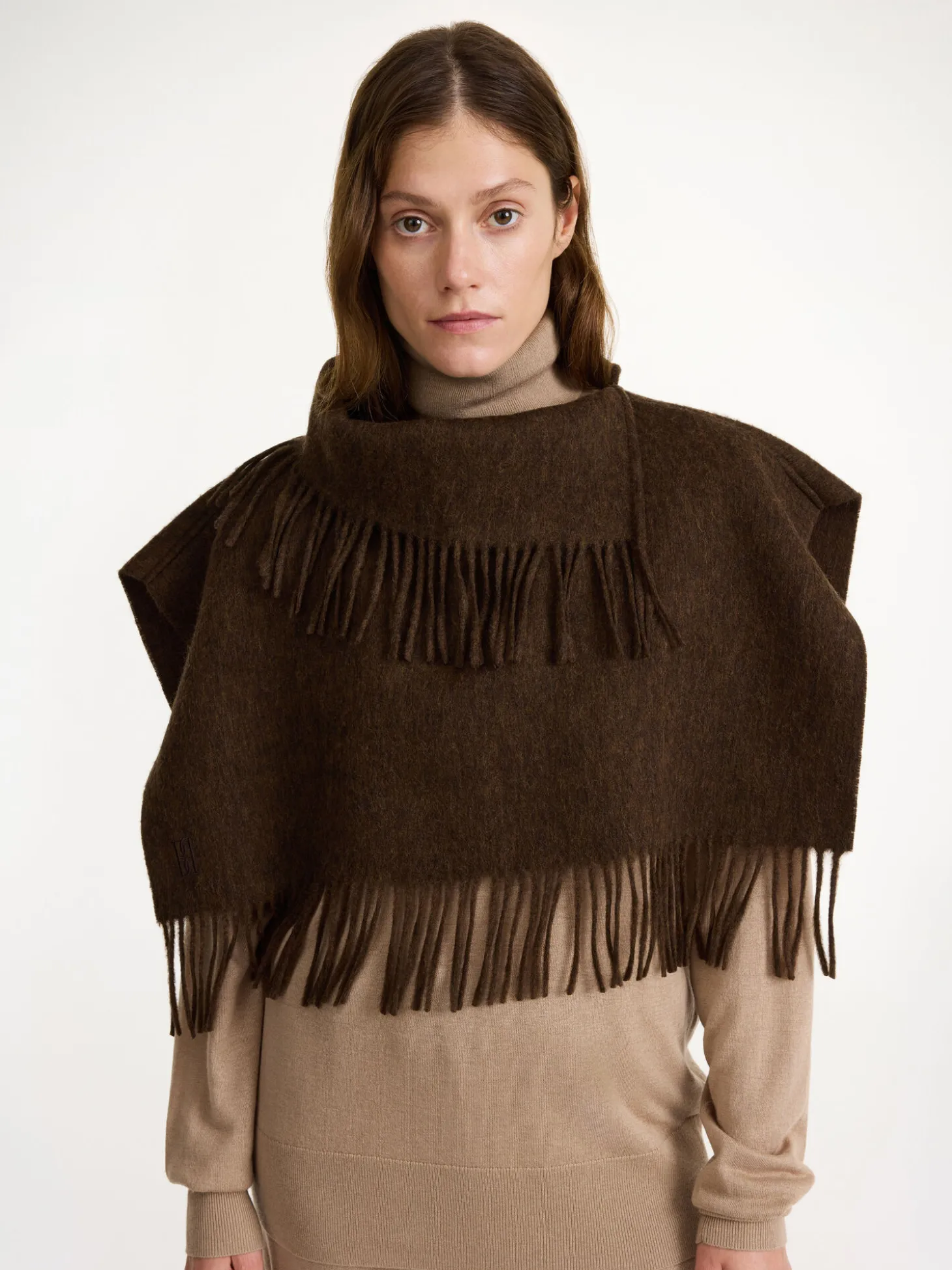 By Malene Birger Turtla Wollbrustlatz mit Fransen^ Schals