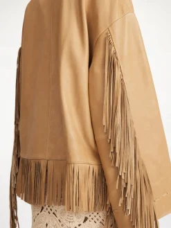 By Malene Birger Zoena Lederjacke^ Mäntel & Jacken